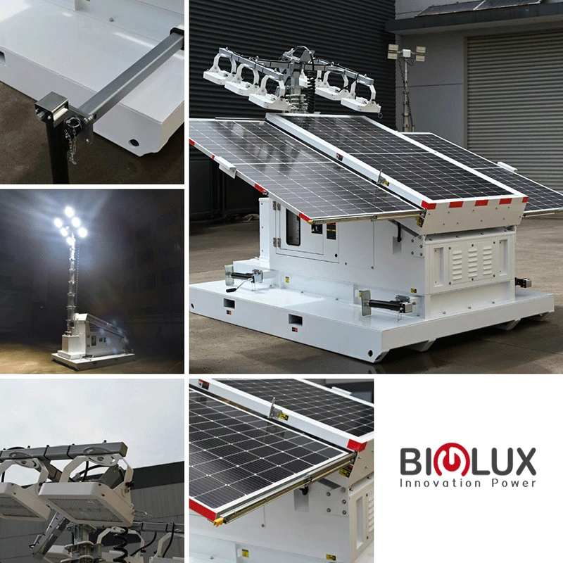 Skid Solar Light Tower