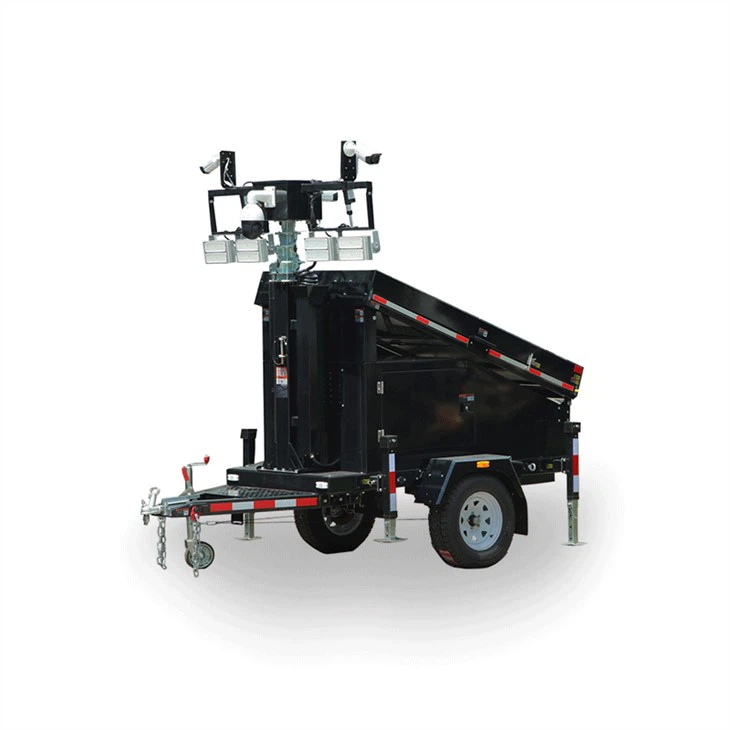 Commercial CCTV Towers For Parking Lot