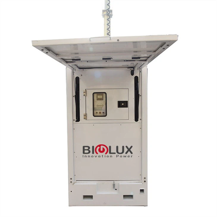 Cuboid CCTV Tower For Communications