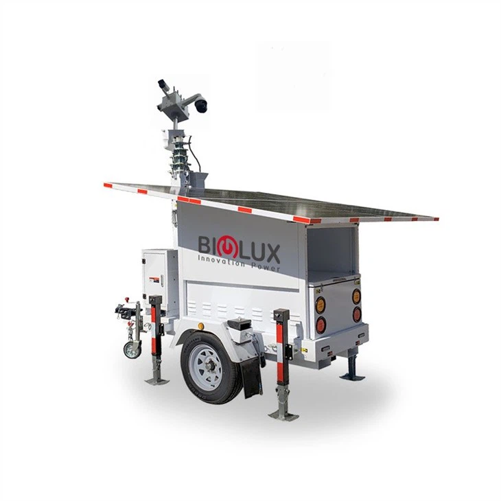 Solar Cctv Tower For Vacant Property