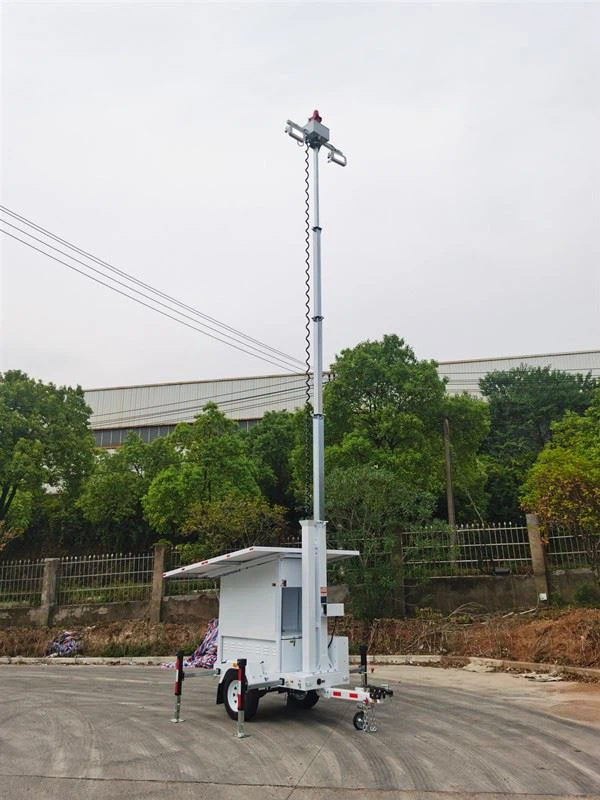 Solar Cctv Tower For Vacant Property
