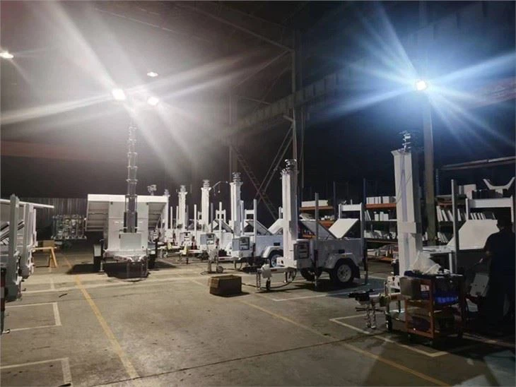 Solar Cctv Tower For Vacant Property