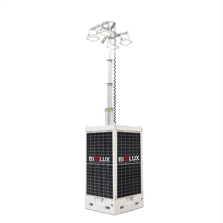 Solar Energy System With Solar Generator And Lighting
