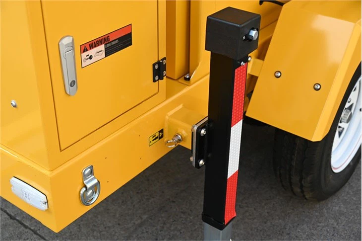 Mobile Surveillance Trailer Powered By Solar