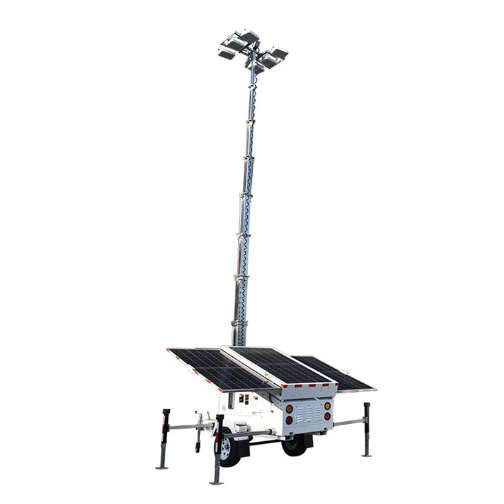 Serveillance Off-Grid CCTV Solar Trailer in Stcok