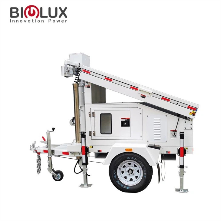 Serveillance Off-Grid CCTV Solar Trailer in Stcok